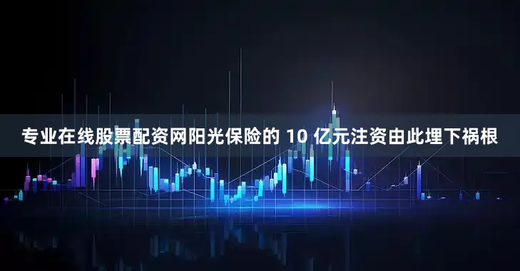 专业在线股票配资网阳光保险的 10 亿元注资由此埋下祸根
