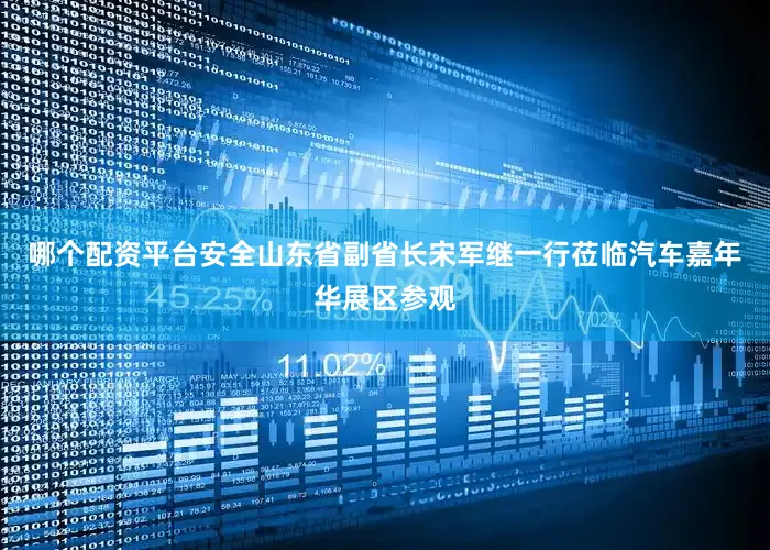 哪个配资平台安全　　山东省副省长宋军继一行莅临汽车嘉年华展区参观