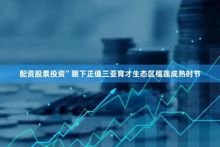 配资股票投资”眼下正值三亚育才生态区榴莲成熟时节